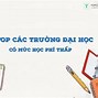 Các Trường Có Học Phí Rẻ Nhất Tphcm