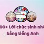 Chúc Người Yêu Sinh Nhật Bằng Tiếng Anh