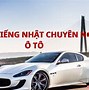 Từ Ngữ Chuyên Ngành Ô Tô